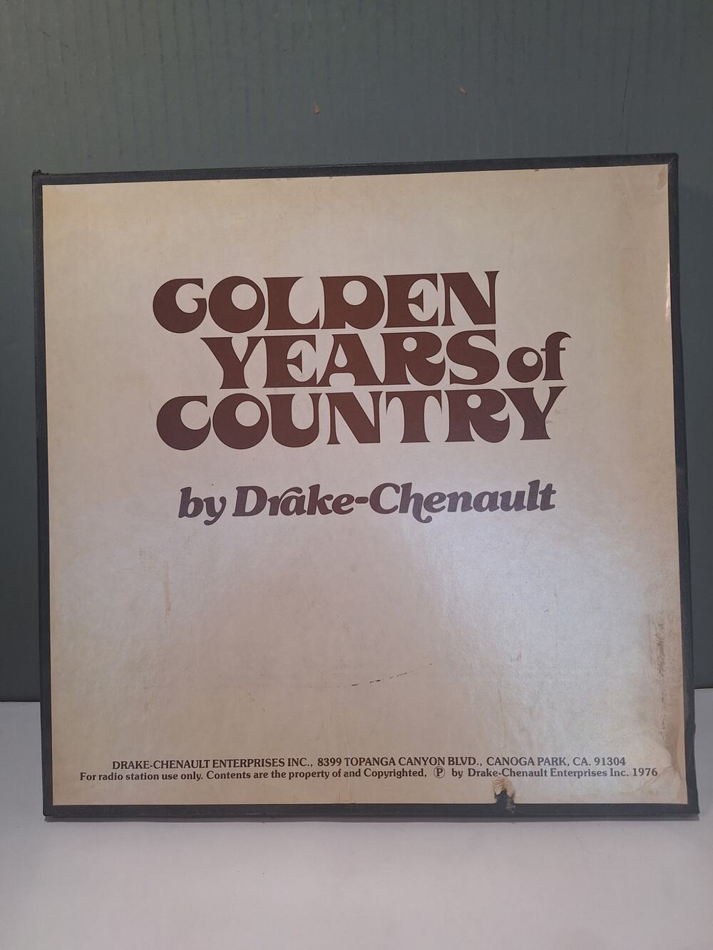 Golden Years Of Country Vinyl LP Box Set 1955-1961 Drake-Chenault Radio